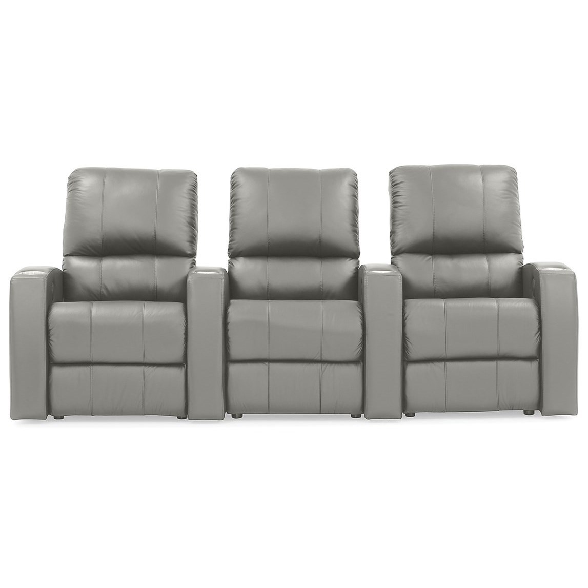 Palliser Pacifico 3Seat Reclining Theater Seating with Cupholders